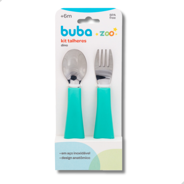 KIT TALHERES BUBAZOO VERDE - 16974