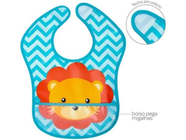 BABADOR C/ BOLSO LEAO - 15367 - Imagem 2