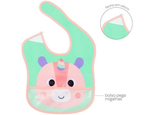 BABADOR BOLSO BUBAZOO UNICORNIO