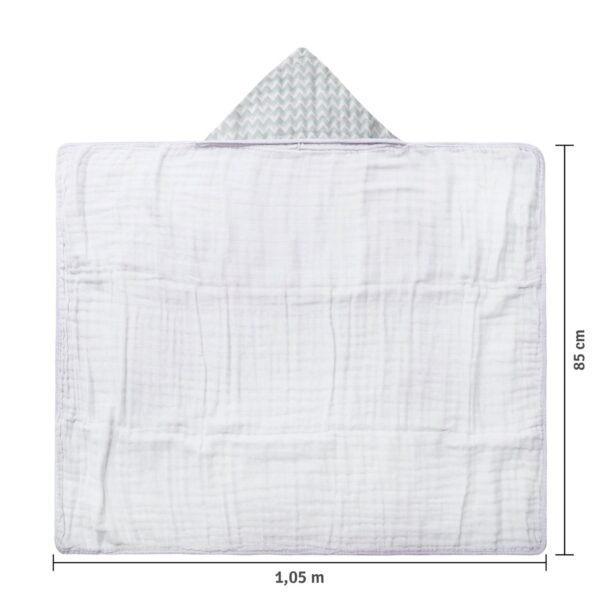 TOALHAO BANHO SOFT PREMIUM CHEVRON VD - 923 - Imagem 2