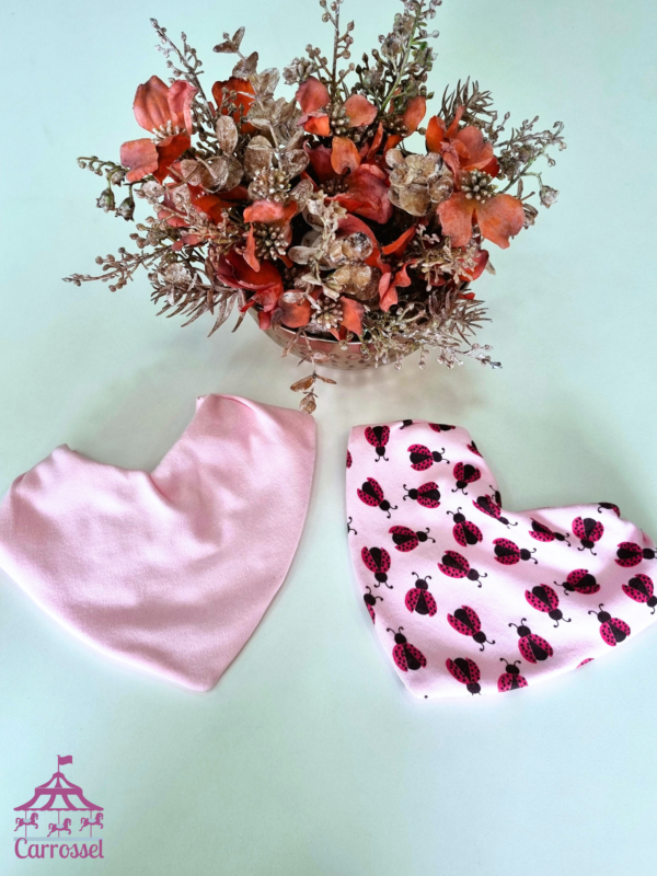 KIT BABADOR BANDANA JOANINHA ROSA