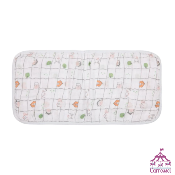 04 PANINHOS OMBRO SOFT PREMIUM URSINHO BOLINHA - Imagem 4