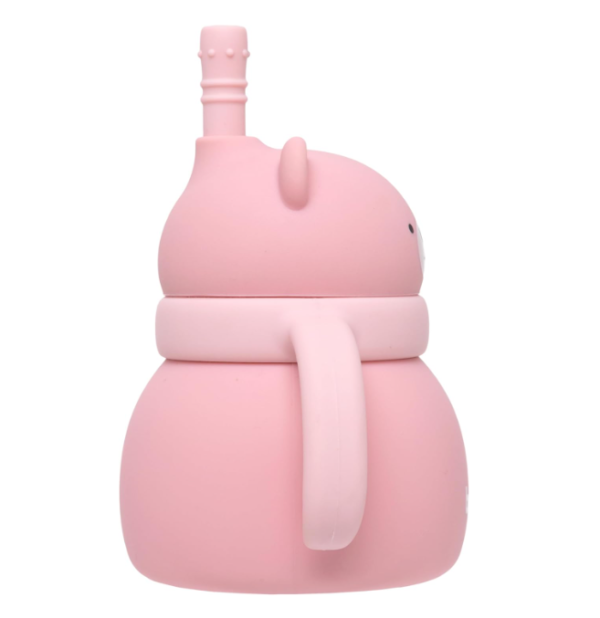 COPO EM SILICONE URSINHO  ROSA - Imagem 4