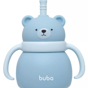 COPO EM SILICONE URSINHO AZUL